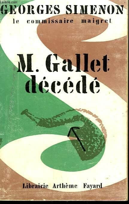 M. Gallet décédé - Click to enlarge picture.