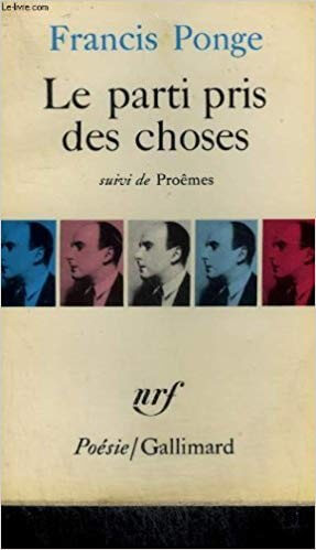 Le parti pris des choses - Click to enlarge picture.