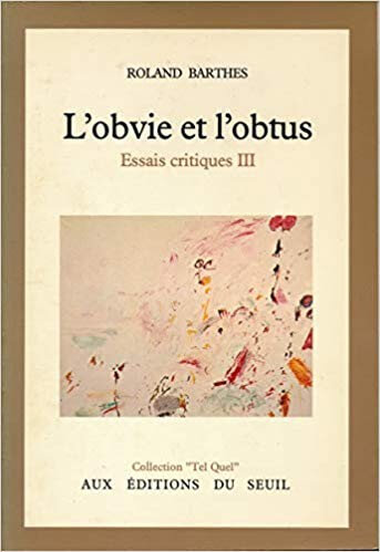 L'obvie et l'obtus - Click to enlarge picture.