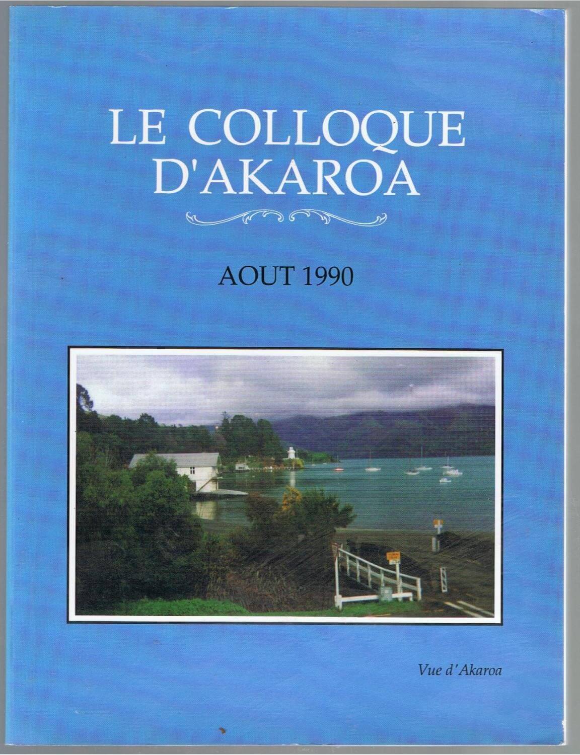 Le colloque d'Akaroa - Click to enlarge picture.