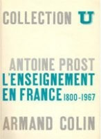 L'enseignement en France 1800-1967 - Click to enlarge picture.