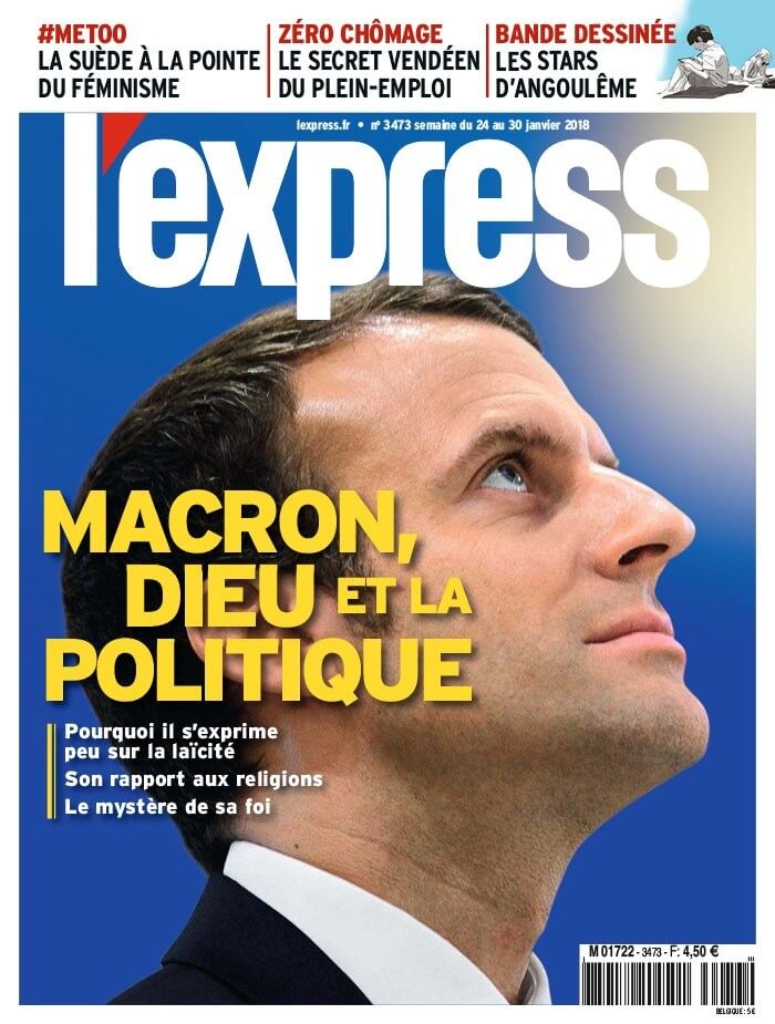 Macron, Dieu et la Politique - Click to enlarge picture.