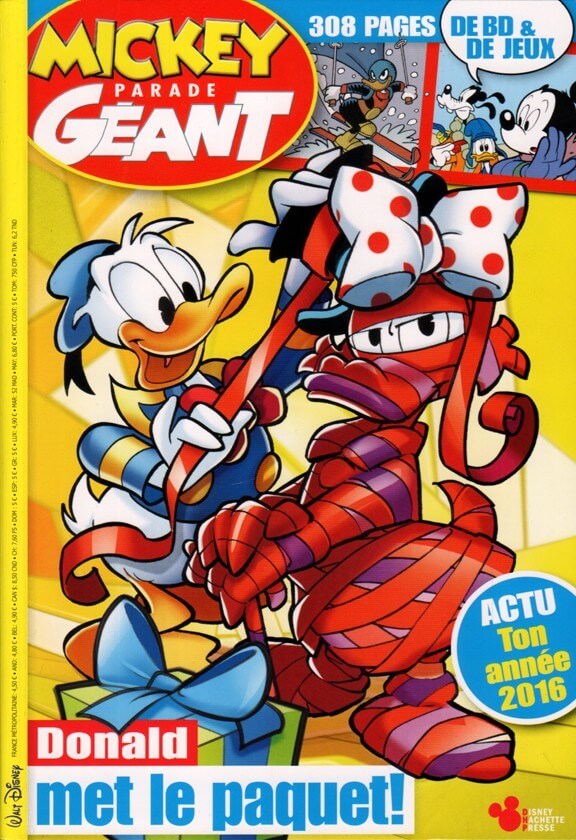 Donald mets le paquet! - Click to enlarge picture.