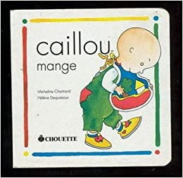 Caillou mange - Click to enlarge picture.