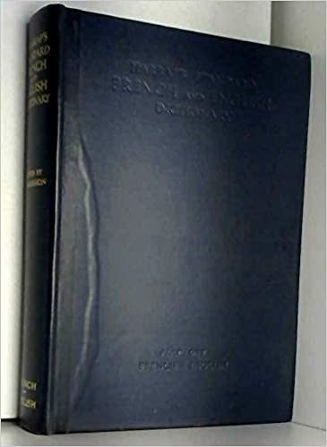 Harrap's standard French and English dictionary - Click to enlarge picture.