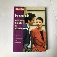 French Phrase Book and dictionary - Click to enlarge picture.