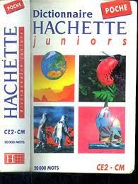 Dictionnaire Hachette juniors - Click to enlarge picture.