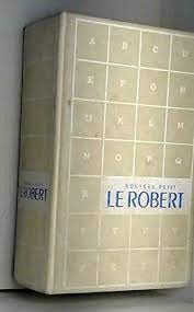 Nouveau Petit Robert - Click to enlarge picture.