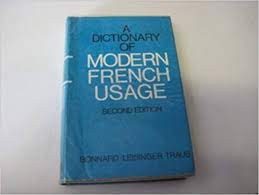 A dictionary of modern French usage - Click to enlarge picture.