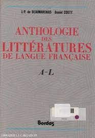 Anthologie des Littératures de la langue Française - Click to enlarge picture.