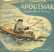 Apoutsiak le petit flocon de neige. Histoire esquimau - Click to enlarge picture.