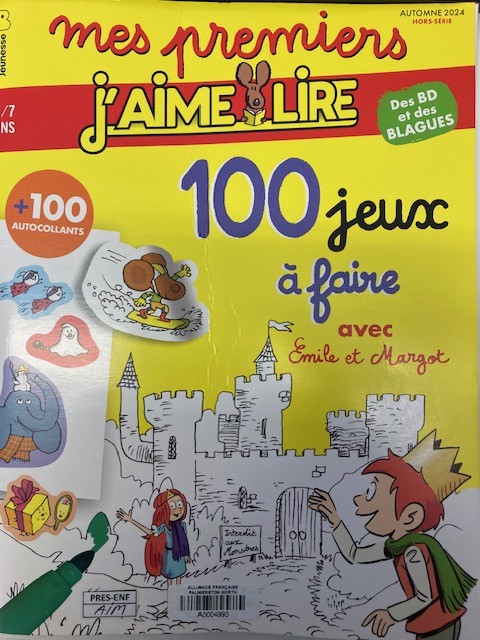 100 jeux à faire avec Emilie et Margot - Click to enlarge picture.