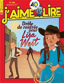 Drôle de rentrée pour Lisa West - Click to enlarge picture.