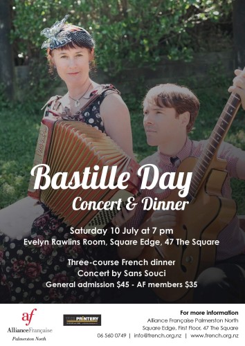 Dinner & Concert - Bastille Day 2021
