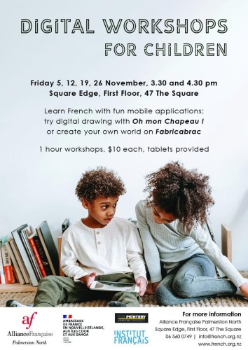 Digital Workshops for Children - 19 NOV, 4.30 PM