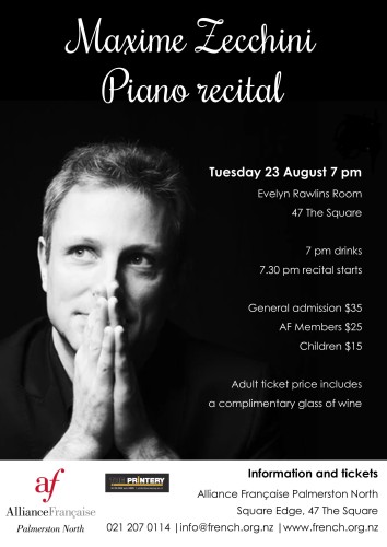 Maxime Zecchini Piano recital - Children