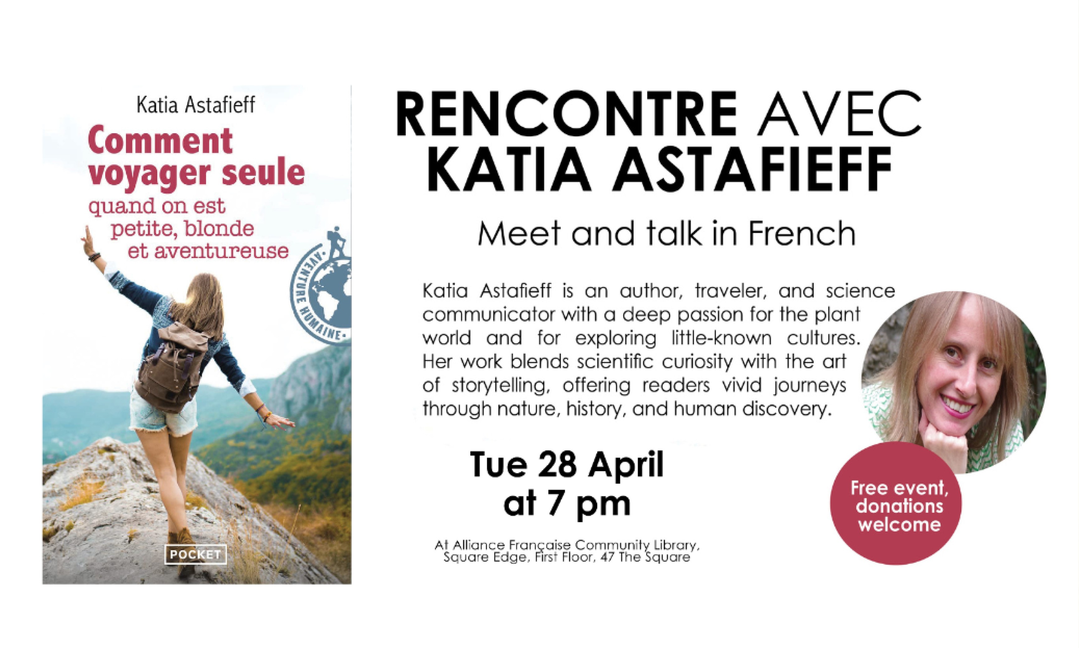 Book club - Rencontre avec Katia ASTAFIEFF